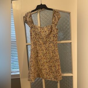 French connection floral dress size 2